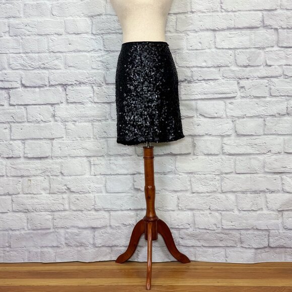 Ann Taylor Dresses & Skirts - Ann Taylor Black Sequin Pencil Skirt